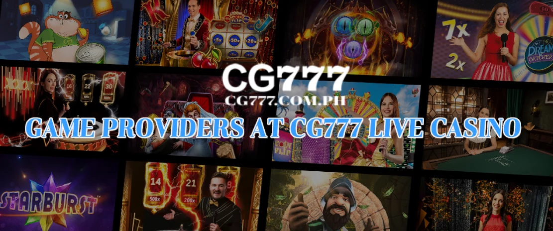 Game Providers at CG777 Live Casino